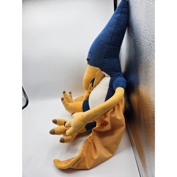 Build A Bear Blue Pterodactyl Plush Flying Dinosaur with Wings 18" Tall - Picture 9 of 10